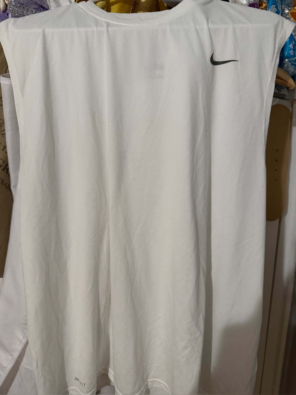 Nike Men’s White Dri-FIT Sleeveless Training Shorts xxl